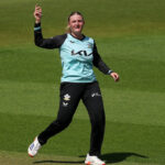 Ryana MacDonald-Gay six-for seals Surrey win in low-scoring thriller – رایانہ میکڈونلڈ-گے کی تباہ کن بولنگ: سرے کی ڈرہم کے خلاف سنسنی خیز فتح